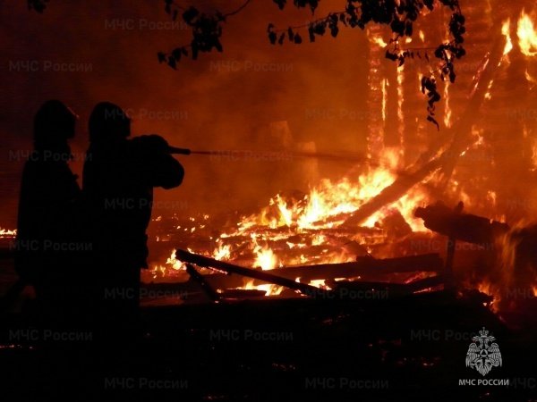 Пожар в муниципальном образовании г. Абаза