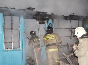 Пожар в муниципальном образовании г. Абаза